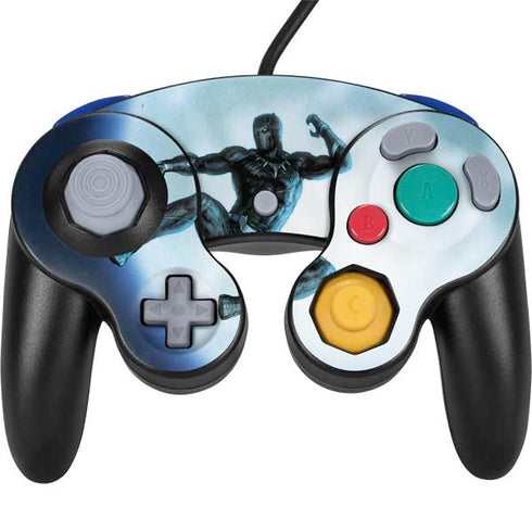 Marvel Black Panther Jumping Through Air Nintendo Skins