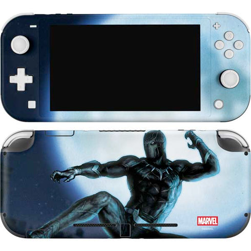 Marvel Black Panther Jumping Through Air Nintendo Skins