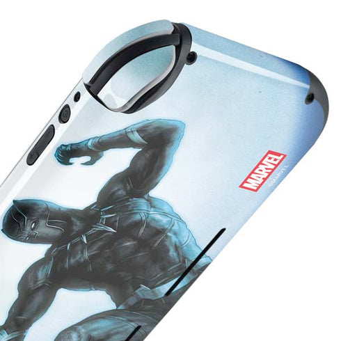 Marvel Black Panther Jumping Through Air Nintendo Switch Lite Skin