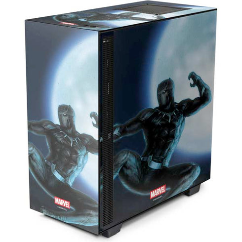 Marvel Black Panther Jumping Through Air NZXT H510 Compact ATX Mid-Tower Case Skin