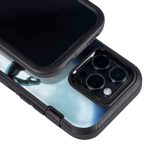 Marvel Black Panther Jumping Through Air Otterbox Defender iPhone Skin