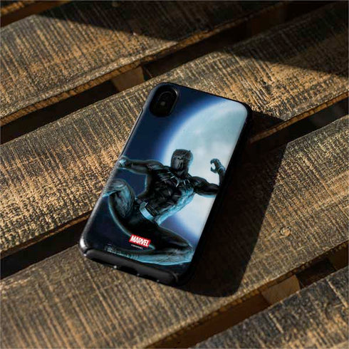 Marvel Black Panther Jumping Through Air Otterbox Symmetry iPhone Skin
