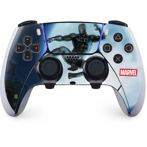 Marvel Black Panther Jumping Through Air PlayStation PS5 Skins