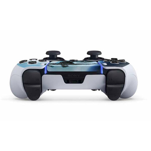 Marvel Black Panther Jumping Through Air PS5 DualSense Edge Pro Controller Skin