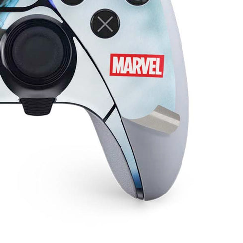 Marvel Black Panther Jumping Through Air PS5 DualSense Edge Pro Controller Skin