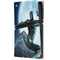 Marvel Black Panther Jumping Through Air PS5 Pro Console Skin