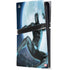 Marvel Black Panther Jumping Through Air PS5 Pro Console Skin