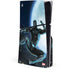 Marvel Black Panther Jumping Through Air PS5 Slim Disk Console Skin