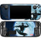 Marvel Black Panther Jumping Through Air Steam Deck Handheld Gaming Computer OLED Skin