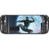 Marvel Black Panther Jumping Through Air Steam Deck Handheld Gaming Computer OLED Skin