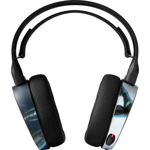 Marvel Black Panther Jumping Through Air SteelSeries Arctis 3 Skin