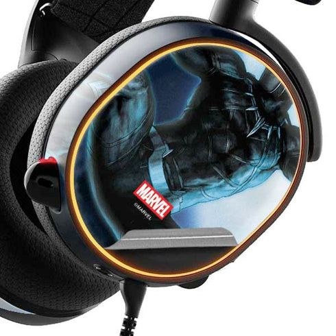 Marvel Black Panther Jumping Through Air SteelSeries Arctis 3 Skin