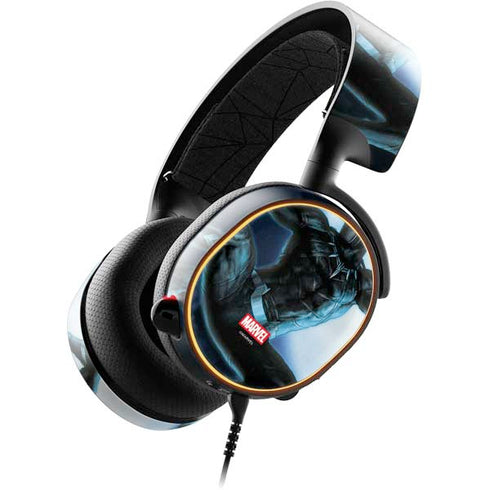Marvel Black Panther Jumping Through Air SteelSeries Arctis 5 Skin