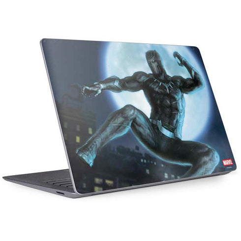 Marvel Black Panther Jumping Through Air Surface Laptop 3 13.5in Skin
