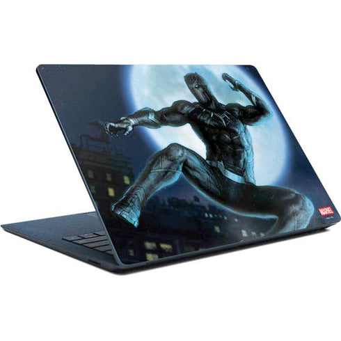 Marvel Black Panther Jumping Through Air Surface Laptop Skin