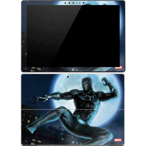 Marvel Black Panther Jumping Through Air Surface Pro 4 Skin