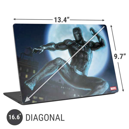 Marvel Black Panther Jumping Through Air Universal Laptop 16.6in (13.4 x 9.7in) Skin