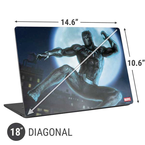 Marvel Black Panther Jumping Through Air Universal Laptop 18in (14.6 x 10.6in) Skin