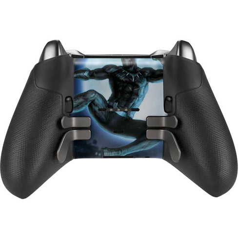 Marvel Black Panther Jumping Through Air Xbox Elite Wireless Controller Series 2 Skin