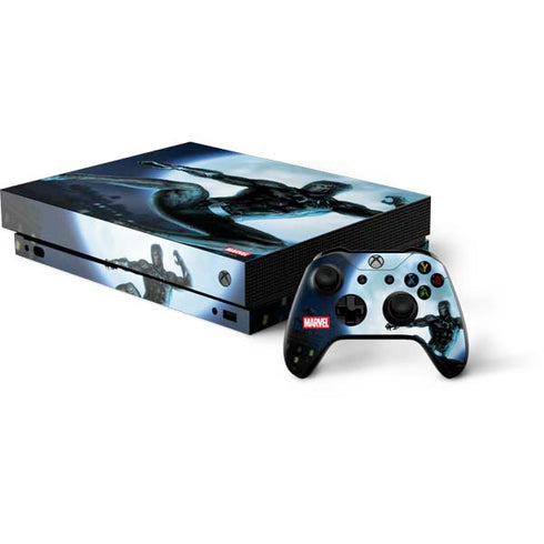 Marvel Black Panther Jumping Through Air Xbox One X Bundle Skin