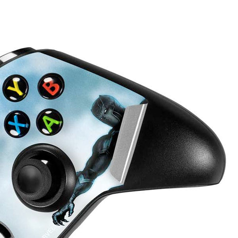 Marvel Black Panther Jumping Through Air Xbox One X Controller Skin