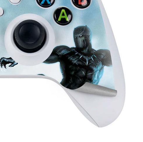 Marvel Black Panther Jumping Through Air Xbox Series S Controller Skin