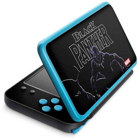 Marvel Black Panther Night Time Watch Nintendo 2DS XL (2017) Skin