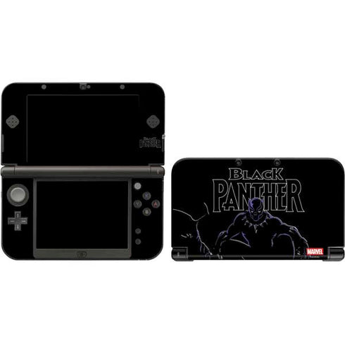Marvel Black Panther Night Time Watch 3DS XL 2015 Skin