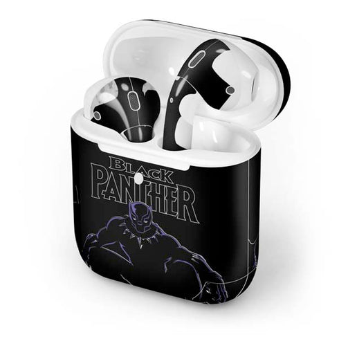Marvel Black Panther Night Time Watch Apple AirPods 2 Skin