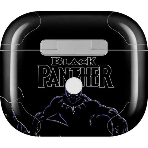 Marvel Black Panther Night Time Watch Apple AirPods (3rd Gen 2021) Skin