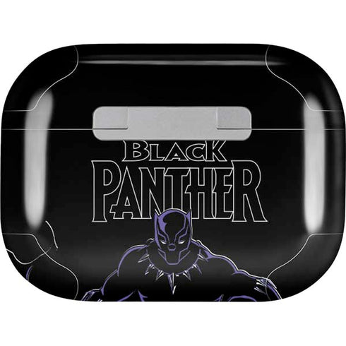 Marvel Black Panther Night Time Watch Apple AirPods Pro Skin