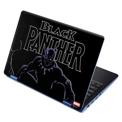 Marvel Black Panther Night Time Watch Aspire R11 11.6in Skin