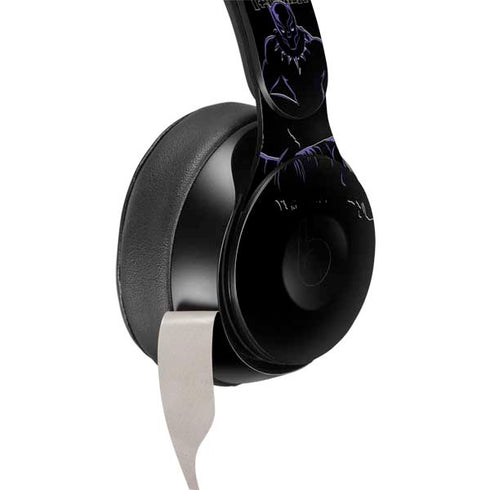 Marvel Black Panther Night Time Watch Beats Solo Pro Skin