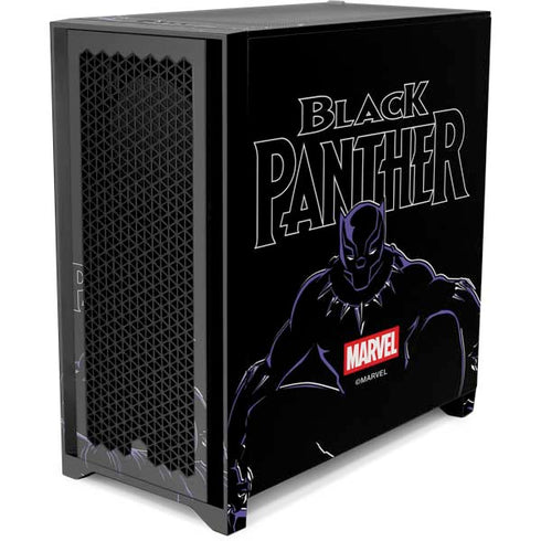 Marvel Black Panther Night Time Watch Corsair 4000D Tempered Glass Mid-Tower ATX Case Skin