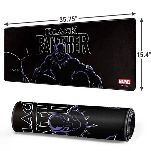 Marvel Black Panther Night Time Watch Gaming Mouse Pad
