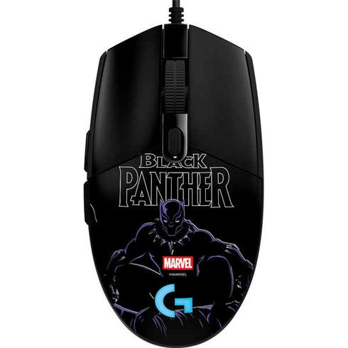 Marvel Black Panther Night Time Watch G203 Prodigy RGB Wired Gaming Mouse Skin
