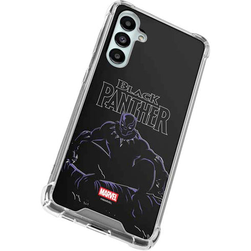 Marvel Black Panther Night Time Watch Galaxy A16 5G Clear Case