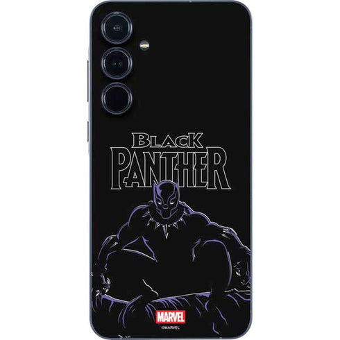Marvel Black Panther Night Time Watch Galaxy A36 5G Skin