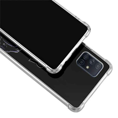 Marvel Black Panther Night Time Watch Galaxy A51 5G Clear Case