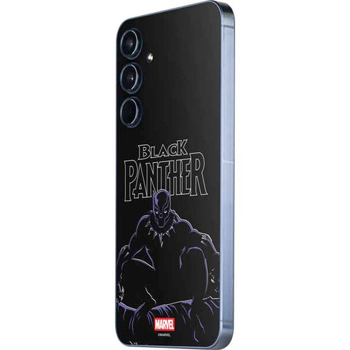 Marvel Black Panther Night Time Watch Galaxy A55 5G Skin