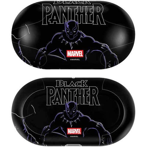 Marvel Black Panther Night Time Watch Galaxy Buds Plus Skin