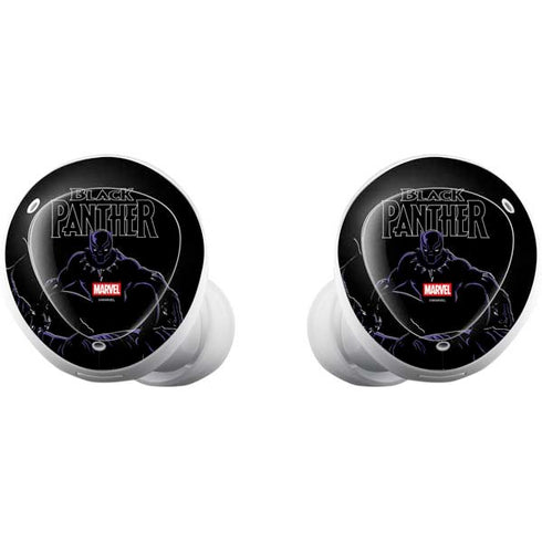 Marvel Black Panther Night Time Watch Galaxy Buds Plus Skin