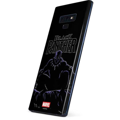 Marvel Black Panther Night Time Watch Galaxy Note 9 Skin