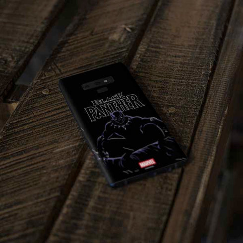 Marvel Black Panther Night Time Watch Galaxy Note 9 Skin