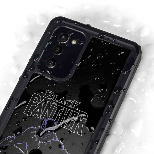Marvel Black Panther Night Time Watch Galaxy Note20 5G Waterproof Case