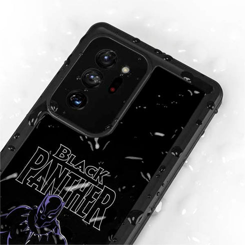 Marvel Black Panther Night Time Watch Galaxy Note20 Ultra 5G Waterproof Case