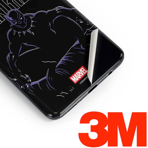 Marvel Black Panther Night Time Watch Galaxy S10 Skin