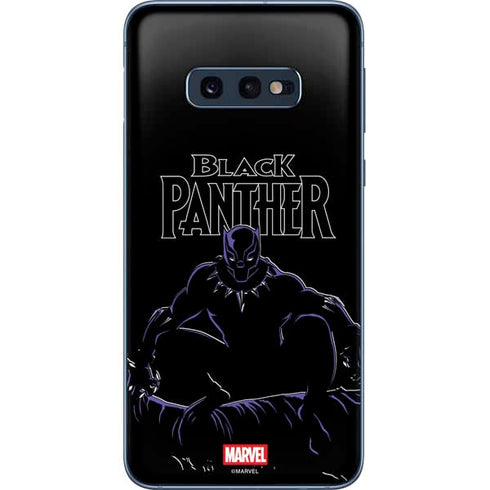 Marvel Black Panther Night Time Watch Galaxy S10e Skin