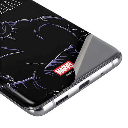 Marvel Black Panther Night Time Watch Galaxy S20 Plus Skin