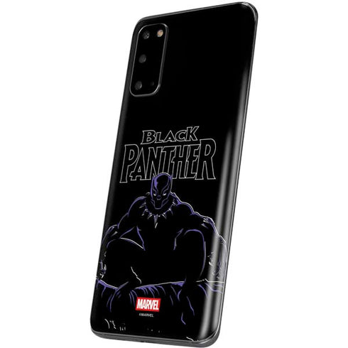Marvel Black Panther Night Time Watch Galaxy S20 Skin